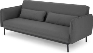 An Image of Shay Click Clack Sofa Bed, Marl Grey