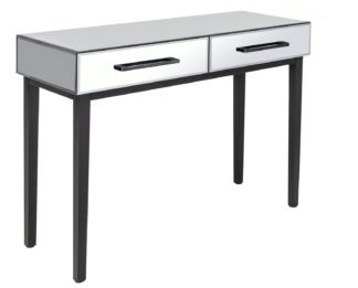 An Image of Argos Home Palm Luxe 2 Drawer Dressing Table