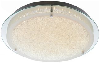 An Image of Argos Home Esmo Beaded Glass Flush Ceiling Light