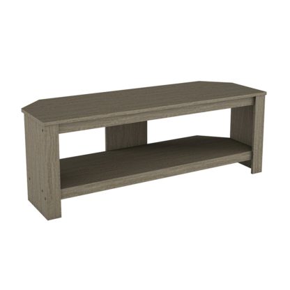 An Image of AVF Calibre Up to 55 Inch TV Stand - Grey Wood Effect