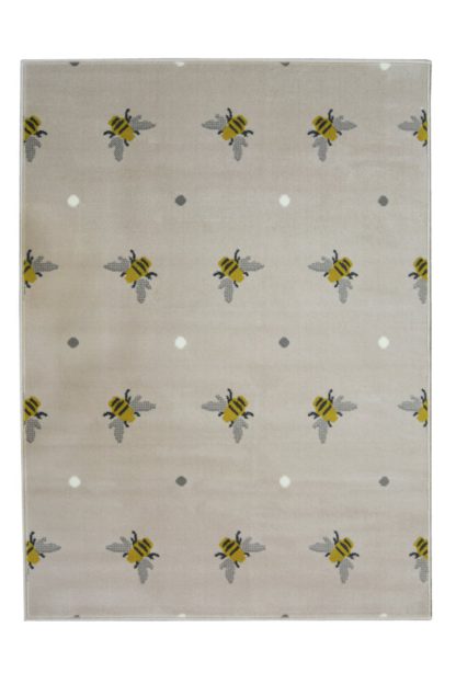 An Image of Homemaker Adorn Busy Bee Rug - 80x150cm