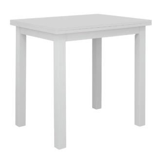 An Image of Habitat Chicago Extending 4 Seater Dining Table - White