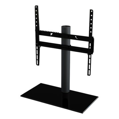 An Image of AVF Up To 55 Inch Tabletop Tilt and Turn TV Stand - Black