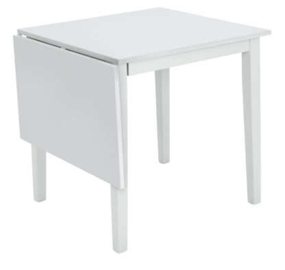 An Image of Habitat Chicago Extending 4 Seater Dining Table - White