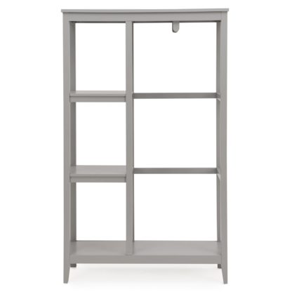 An Image of Lynton Compact Grey Open Wardrobe Grey