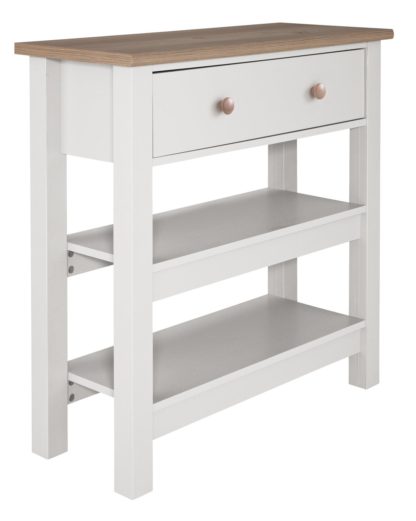 c620e06bd03099aa0de914d4f80e3f01c526a026e09ced55eaa2251e1941c78f.jpg An Image of Habitat Winchester Console Table - Cream Two Tone