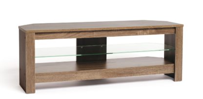 An Image of AVF Up To 55 Inch TV Stand - Black Oak