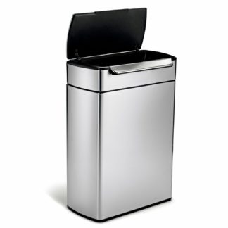 An Image of Simplehuman 48 Litre Touch Bar Recycling Bin