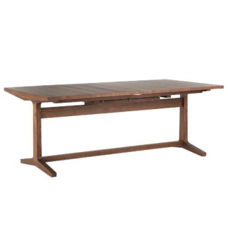 An Image of Habitat Parker Extending 8-12 Seater Dining Table - Walnut