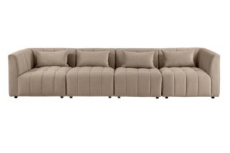 An Image of Essen Four Seat Sofa – Taupe