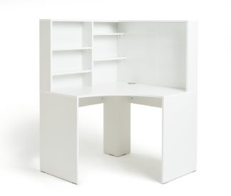 An Image of Habitat Pepper Corner Desk - White