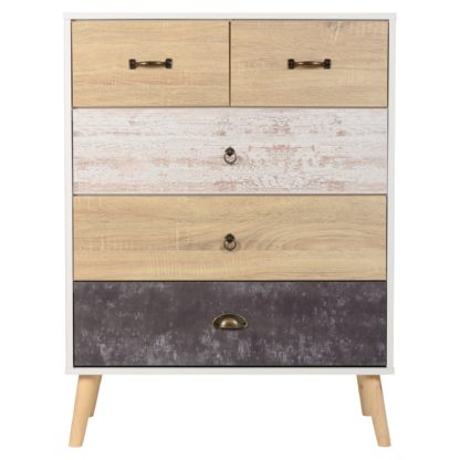 An Image of Nordic Chest of Drawers White