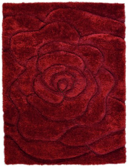 An Image of Fresno Rose Rug - 120x170cm - Grey