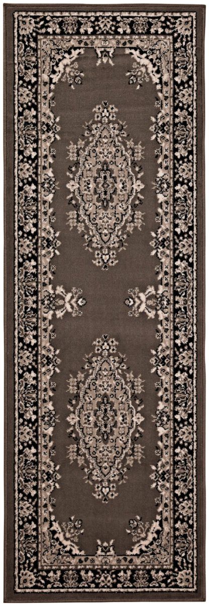 An Image of Argos Home Bukhura Persian Runner - 200x67cm - Grey