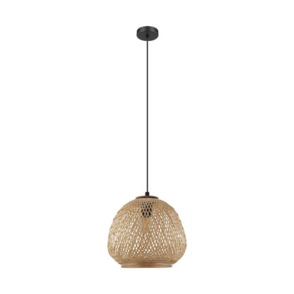 An Image of Eglo Dembleby Pendant Light - Natural