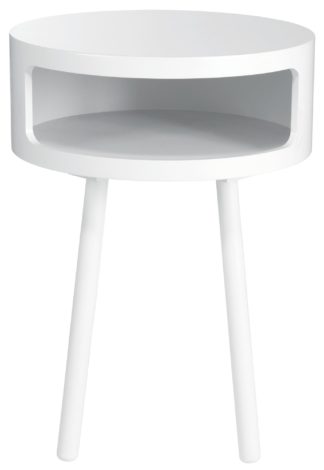 An Image of Habitat Bumble Side Table - White