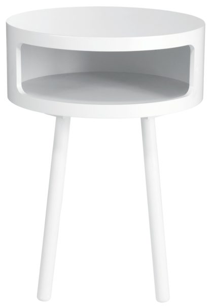 An Image of Habitat Bumble Side Table - White