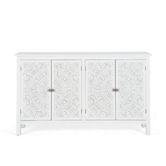 An Image of Samira Large Sideboard White