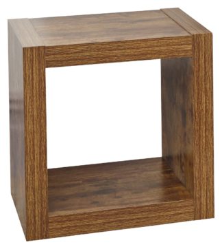 An Image of Jakarta Cube Side Table - Mango Wood Effect