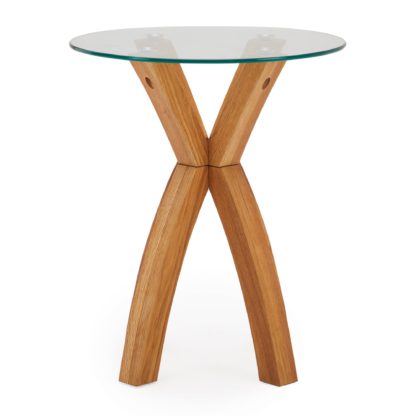 An Image of Xavi Side Table Oak (Brown)