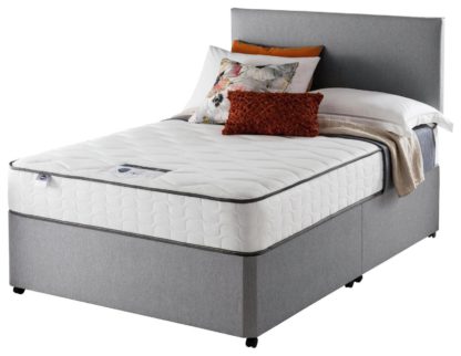 An Image of Silentnight Middleton 800 PKT Comfort 0DRW Grey Double