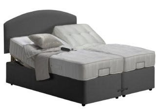 An Image of MiBed Newquay Adjustable Kingsize Bed with Pocket Mattress