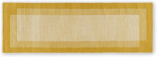 An Image of Caixa Wool Runner, 70 x 200cm, Mustard Yellow