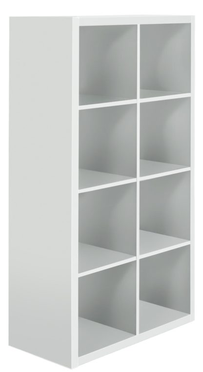 An Image of Habitat Squares Plus 8 Cube Storage Unit - White