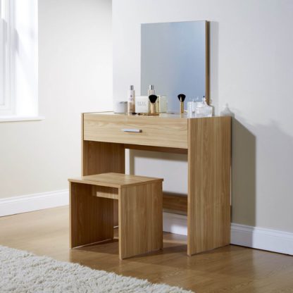 An Image of Julia Dressing Table Set Brown