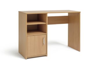 An Image of Habitat Lawson Office Desk - Oak Effect