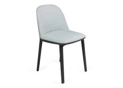 An Image of Vitra Softshell Side Chair Anthracite