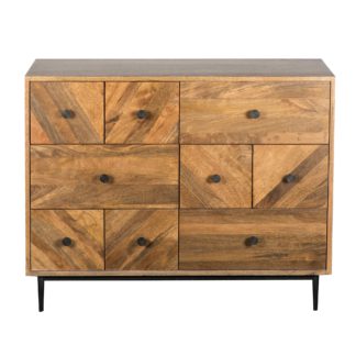 An Image of Finchley Multi Drawer Chest Wood (Brown)