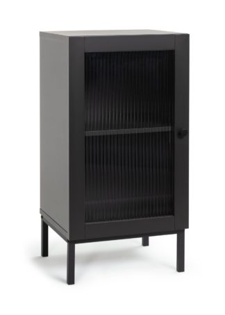 An Image of Habitat Crittall 1 Door Cabinet