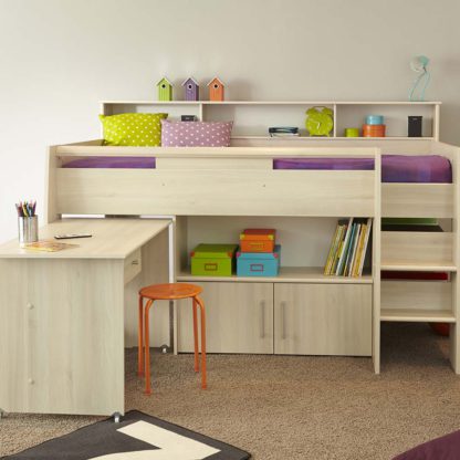 An Image of Rylie Childrens Midsleeper Cabin Bed