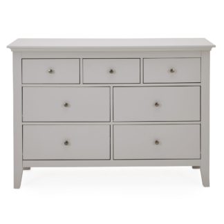 An Image of Lynton Grey 7 Drawer Chest Grey