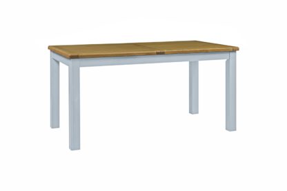 An Image of Habitat Kent Extending 6-8 Seater Dining Table - Light Grey