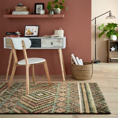 An Image of Arra Rug Arra Terracotta Multi