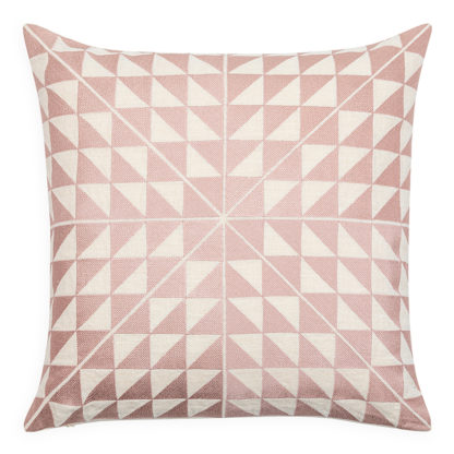 An Image of Geocentric Cushion Pink 50cm x 50cm