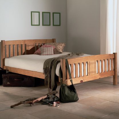 An Image of Sedna Bed Frame Brown
