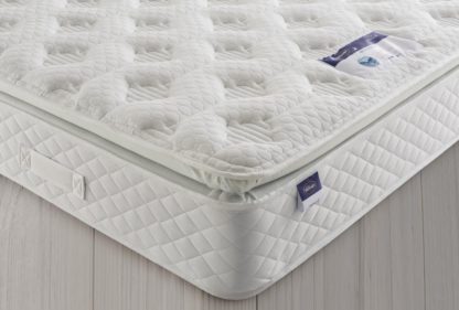 An Image of Silentnight Geltex Comfort Pillowtop Kingsize Mattress