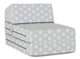 An Image of Argos Home Silver Stars Chair Bed