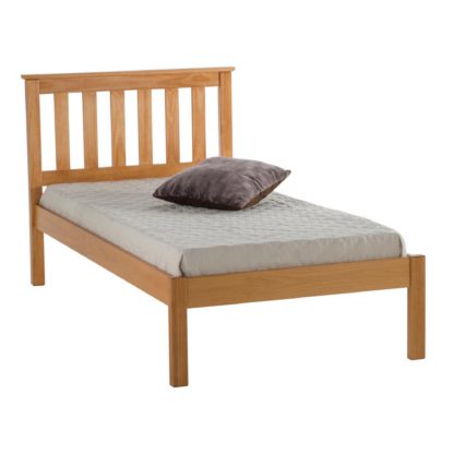 An Image of Denver Low End Bed Frame Blue