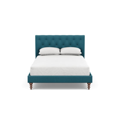 An Image of Heal's Balmoral Bedstead Double Brushed Cotton Cadet