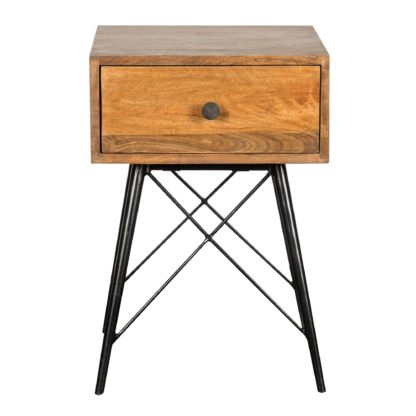 An Image of Finchley Nightstand Wood (Brown)