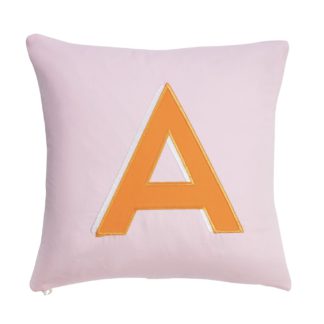 An Image of Argos Home Letter A Cushion