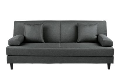 An Image of Habitat Chase Fabric Clic Clac Sofa Bed - Light Grey