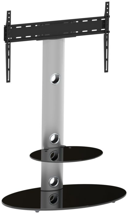 edaebd89271c8b756c0da0ffd43d5a5f573a8a7b55dae2798460fea095aa3b15.jpg An Image of AVF Lugano Up to 65 Inch TV Stand - Silver
