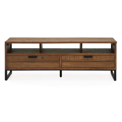 An Image of Jackson Wide TV Stand Brown
