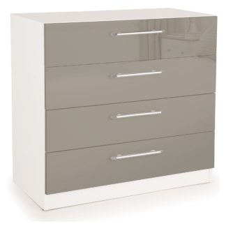 An Image of Bayswater 4 Drawer Chest Black