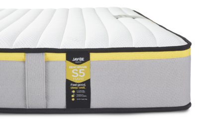 An Image of Jay-Be Benchmark S5 Hybrid Eco Friendly Double Mattress